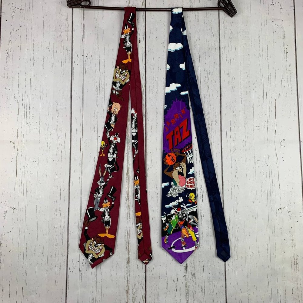 Picasso Hand Made Neckties Looney Tunes New Men